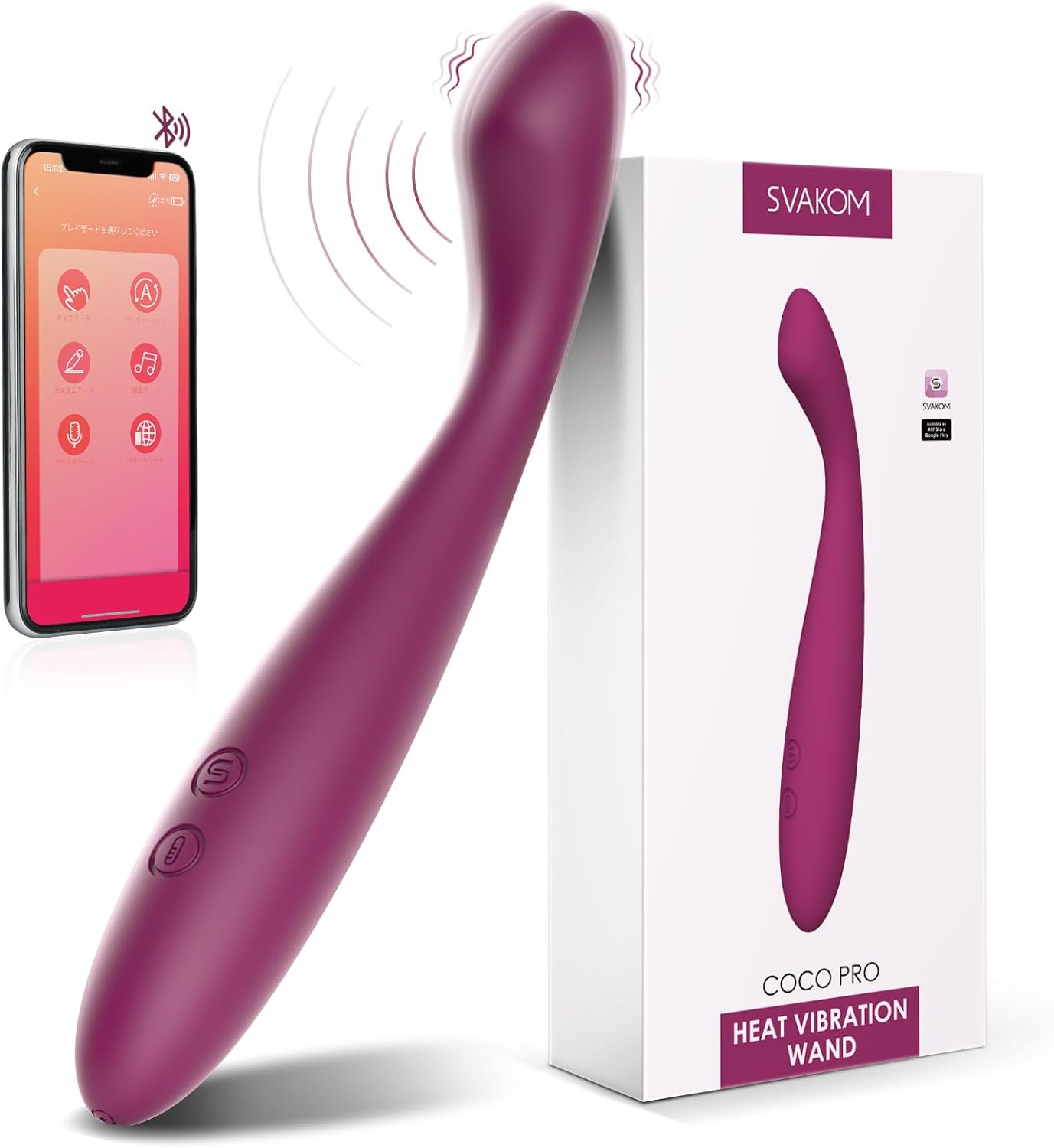 CoCoさん専用 SVAKOM Coco 二代目 Cocopro バイブ【1分25500激震の先端技術