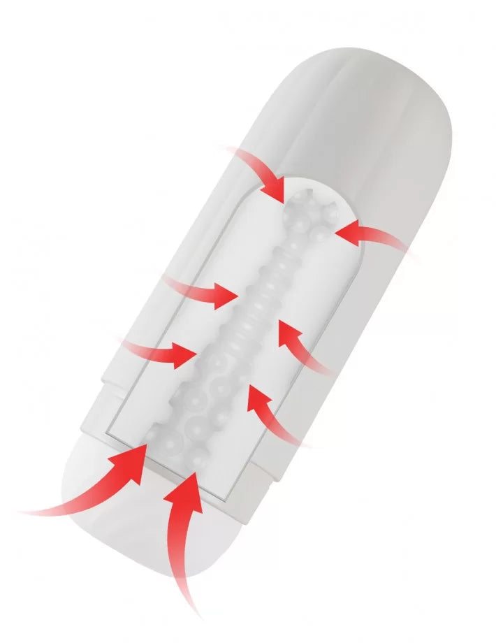 SAM White 電動オナホール - SVAKOM Japan