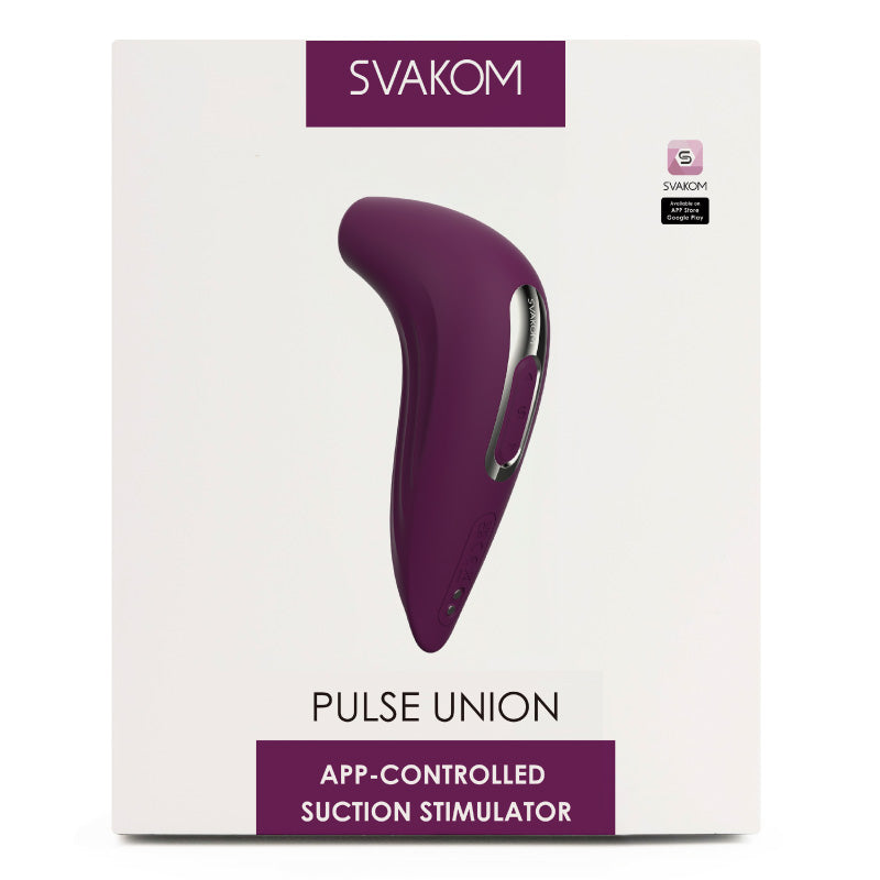 *生産終了品SVAKOM PULSE UNION(パルス ユニオン)アプリ対応吸引バイブ - SVAKOM Japan