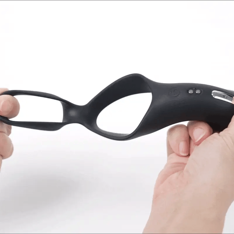 BENEDICT(ベネディクト)玉袋責め+勃起リング付きペニスリング 双環会陰電動ペニスリング - SVAKOM Japan