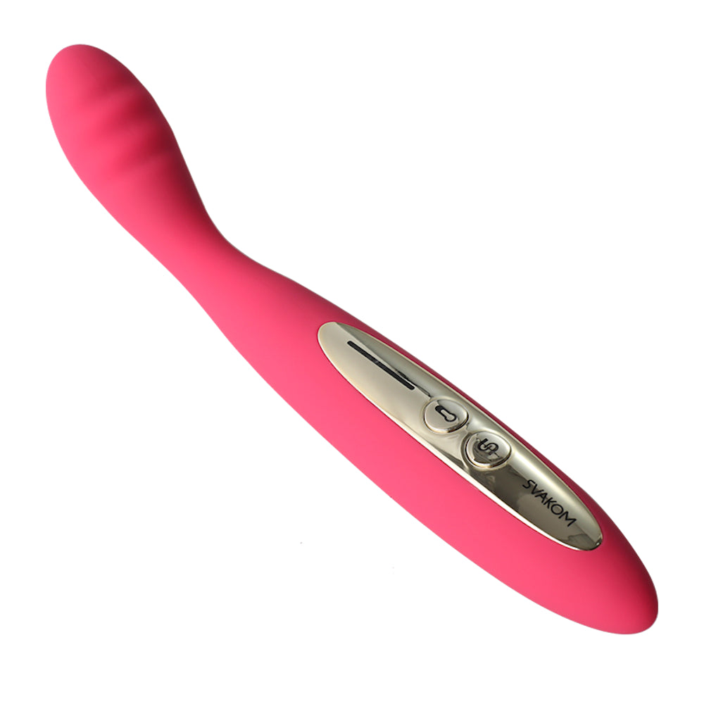 *生産終了品 CICI+HEAT(シシプラスヒート)スリム型Gスポットバイブレーター - SVAKOM Japan