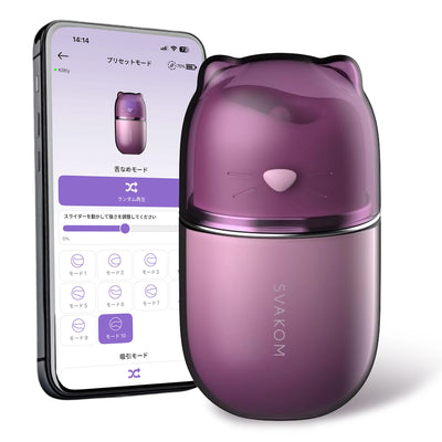 Klitty（クリッティ）【ネコ様、素敵なご縁を】 4in1遠隔吸引バイブ 猫の吸うやつ 「吸う＋360°舐める＋唇の開閉＋振動」　真面目なクンニ特化舌バイブ バレずにバイブ