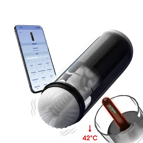 THE COCOON(コクーン)世にも珍しい‘’手コキ‘’ピストン·遠隔·加熱·アダルトビデオ連動 直径が太めの方におすすめ 振動がぺニス全体に伝わる